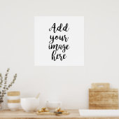 独自のイメージカスタマイズ可能ポスターの追加 ポスター (キッチン)