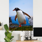 独自のイメージ写真テンプレートカスタムギフトの追加 ポスター (ホームオフィス)