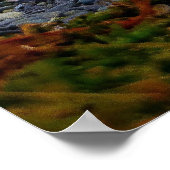 独自のイメージ写真テンプレートカスタムギフトの追加 ポスター (角)