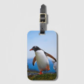 独自のイメージ写真テンプレートカスタムギフトの追加 ラゲッジタグ (正面縦)