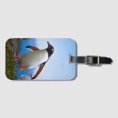 独自のイメージ写真テンプレートカスタムギフトの追加 ラゲッジタグ (正面横)