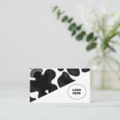 独自のイメージ名刺モーを追加する 名刺 (スタンド正面)