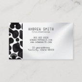 独自のイメージ名刺モーを追加する 名刺 (裏面)