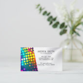 独自のイメージ点字名刺の追加 名刺 (スタンド正面)