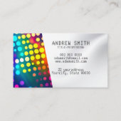 独自のイメージ点字名刺の追加 名刺 (正面)