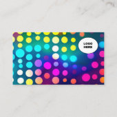 独自のイメージ点字名刺の追加 名刺 (裏面)