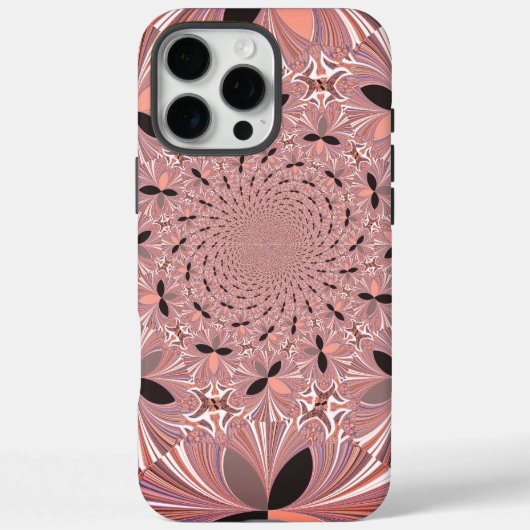 独自のインスピレーションを作成する花のデザイン Case-Mate iPhoneケース (裏面)