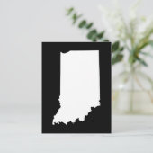 独自のインディアナウンスメントの作成 ポストカード (スタンド正面)