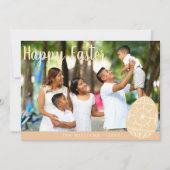 独自のイースターカードを作成 – 家族の写真を追加 シーズンカード (正面)