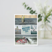 独自のウィンドサーフィン写真はがきを作成する ポストカード (スタンド正面)