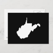 独自のウェストバージニアの移行発表の作成 ポストカード (正面/裏面)