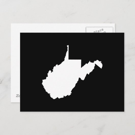 独自のウェストバージニアの移行発表の作成 ポストカード (正面/裏面)