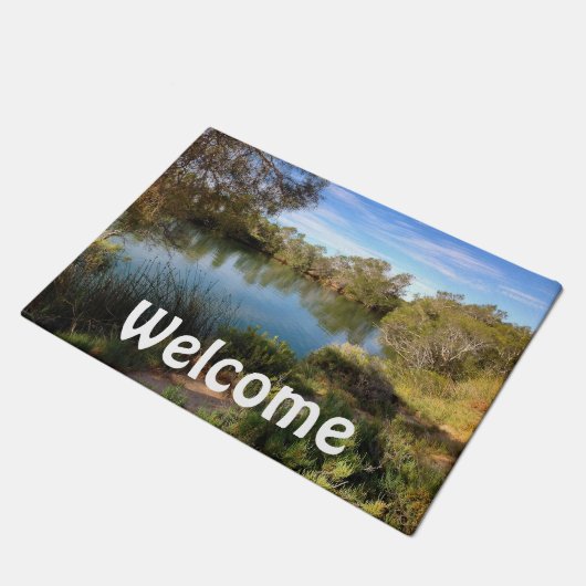 独自のウェルカムドアマットを作成する ドアマット (アングル)