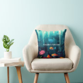 独自のエキゾチックな魚タンク水族館 クッション (椅子)