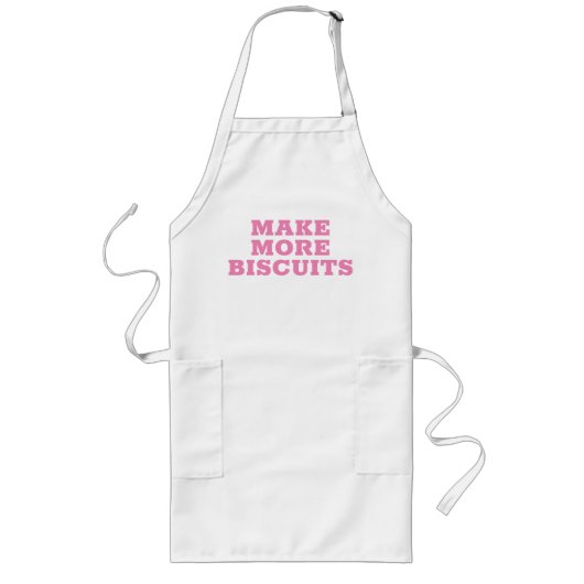 独自のエプロンをカスタム作成 ロングエプロン (正面)