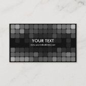 独自のエレガントプロフェッショナルQRコードバスの作成 名刺 (裏面)