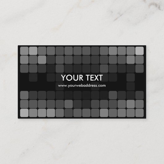 独自のエレガントプロフェッショナルQRコードバスの作成 名刺 (裏面)