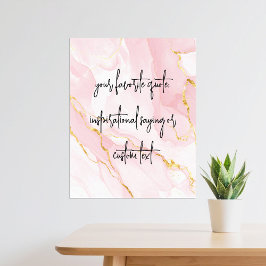 独自のエレガントモダン引用文の作成 ポスター