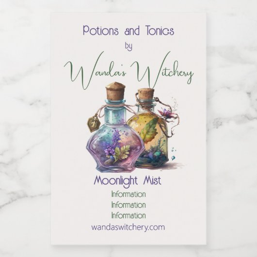 独自のオプションボトルの作成 ワインラベル (シングルラベル)