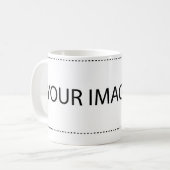 独自のオリジナルギフトのパーソナライズされた作成 コーヒーマグカップ (正面左)