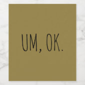 独自のオリーブカラーの作成とカスタマイズ ワインラベル (シングルラベル)