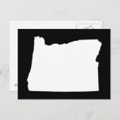 独自のオレゴン州の移行発表の作成 ポストカード (正面/裏面)