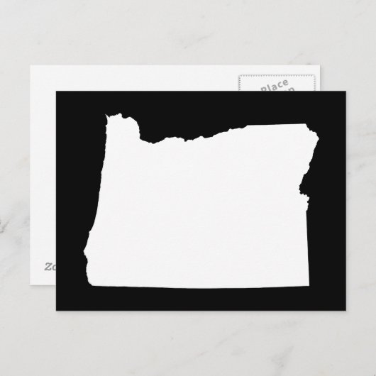 独自のオレゴン州の移行発表の作成 ポストカード (正面/裏面)