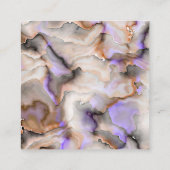 独自のオレンジカスタム大理石を作成 エンクロージャーカード (裏面)