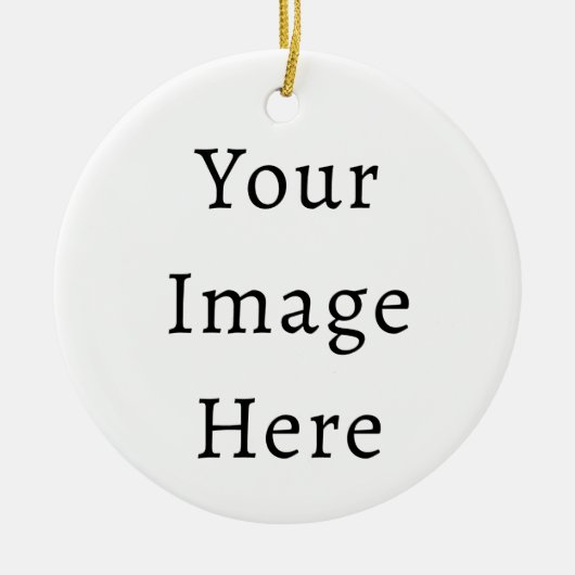 独自のオーナメント セラミックオーナメント (正面)