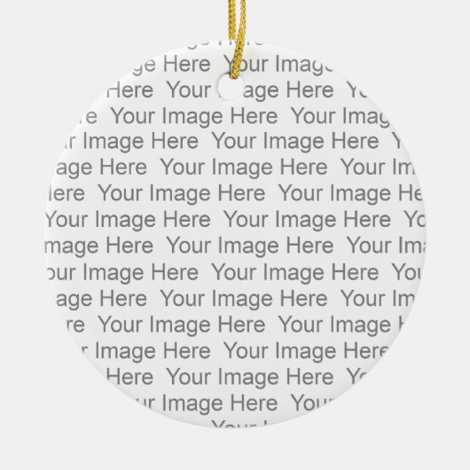 独自のオーナメント セラミックオーナメント (正面)