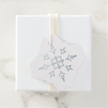 独自のオープンシルバーフォイルのスノーフレークを作成