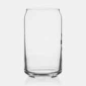 独自のオールオーバープリントの作成 ガラス缶 (正面)