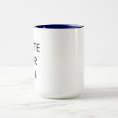 独自のカスタマイズ可能なコンボの作成Mug NAVY blue マグカップ (中央)