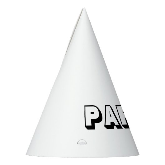 独自のカスタマイズ可能なパーティー パーティーハット (左)