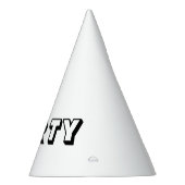 独自のカスタマイズ可能なパーティー パーティーハット (右)