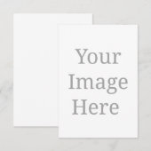 独自のカスタムを作成する 出欠カード (正面/裏面)