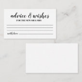 独自のカスタムアドバイスとウィッシュカードの作成 アドバイスカード (正面/裏面)