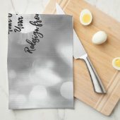 独自のカスタムカラー/デザインの作成 キッチンタオル (四つ折り)