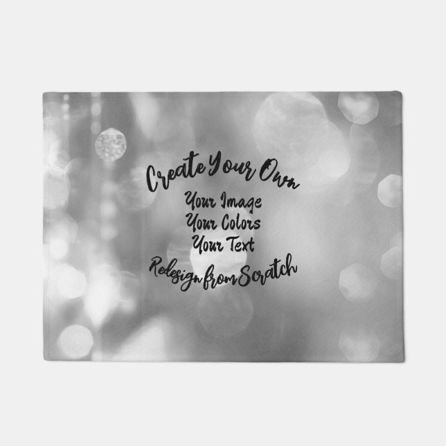 独自のカスタムカラー/デザインの作成 ドアマット (正面)