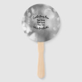 独自のカスタムカラー/デザインの作成 ハンドファン (正面)