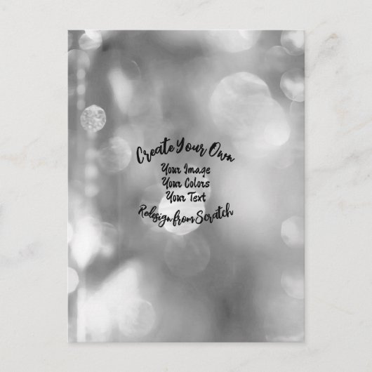 独自のカスタムカラー/デザインの作成 ポストカード (正面)