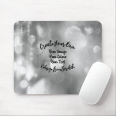 独自のカスタムカラー/デザインの作成 マウスパッド (マウス)