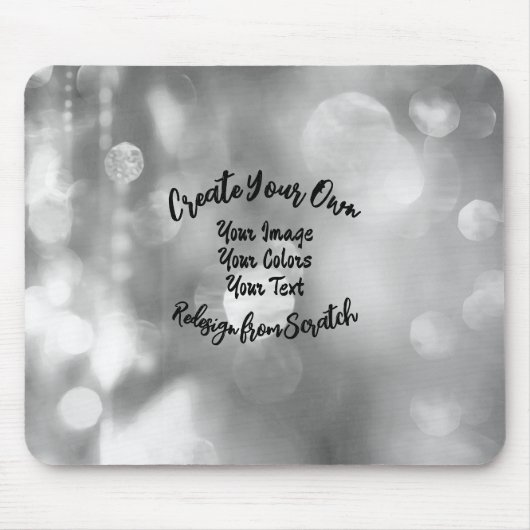 独自のカスタムカラー/デザインの作成 マウスパッド (正面)