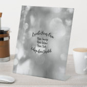 独自のカスタムカラー/デザインの作成 台座サイン (インサイチュ)