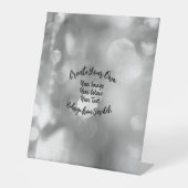 独自のカスタムカラー/デザインの作成 台座サイン (正面)