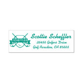 独自のカスタムゴルフのパーソナライズされた作成 セルフインキングスタンプ (デザイン)