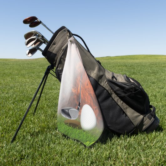 独自のカスタムゴルフタオルを作成ユニークする ゴルフタオル (グリーン)