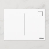 独自のカスタムテキストを追加 2025カレンダー ポストカード (裏面)