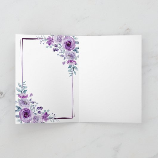 独自のカスタムデザインを作成する サンキューカード (内部)