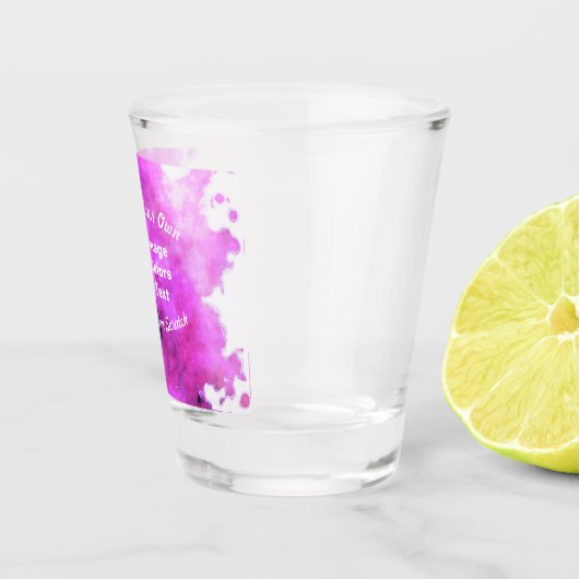 独自のカスタムデザインを作成する ショットグラス (右)